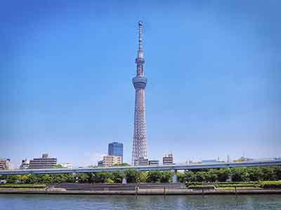 Cross Sumida River to SkyTree, the World’s Tallest Tower