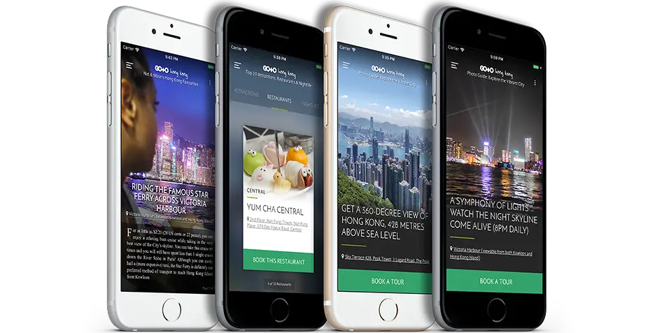 Hong Kong Travel Guide for iPhone, iPad, Apple TV and Android