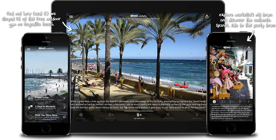 Marbella Travel Guide for iPhone, iPad, Apple TV and Android