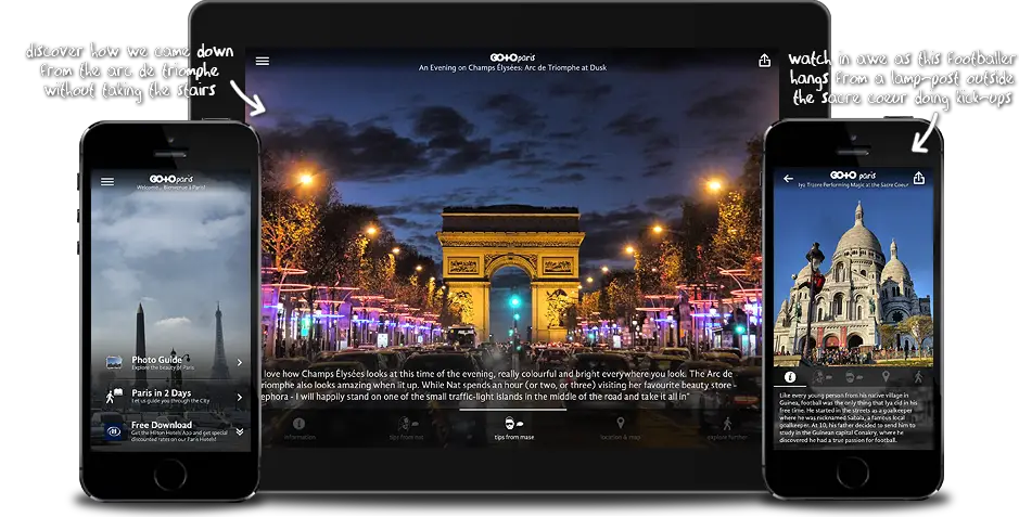 Paris Travel Guide: Things To Do for iPhone, iPad, Apple TV and Android