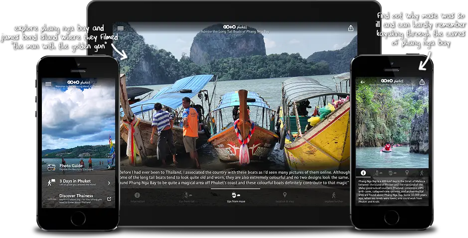 Phuket Travel Guide for iPhone, iPad, Apple TV and Android